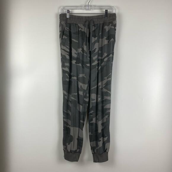 Splendid Camo Gray Joggers Drawstring Women’s Size Small - Picture 3 of 11